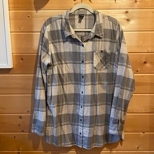 Patagonia flannel tunic